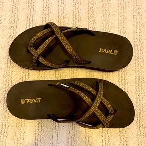 Teva Womens Platform Sandal Size 8